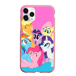 Чехол для iPhone 11 Pro Max матовый My Little Pony