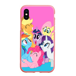 Чехол для iPhone XS Max матовый My Little Pony