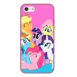 Чехол для iPhone 5/5S матовый My Little Pony