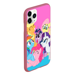 Чехол для iPhone 11 Pro Max матовый My Little Pony - фото 2