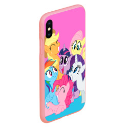 Чехол для iPhone XS Max матовый My Little Pony - фото 2