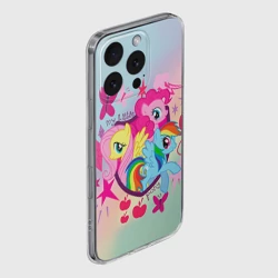 Чехол для iPhone 16 Pro Max силиконовый с защитой камеры My Little Pony - фото 2