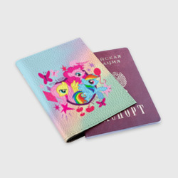 Обложка для паспорта матовая кожа My Little Pony - фото 2