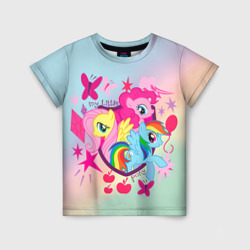 Детская футболка 3D My Little Pony