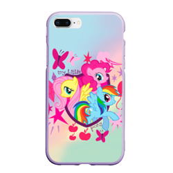 Чехол для iPhone 7Plus/8 Plus матовый My Little Pony