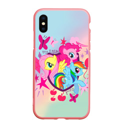 Чехол для iPhone XS Max матовый My Little Pony