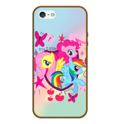 Чехол для iPhone 5/5S матовый My Little Pony