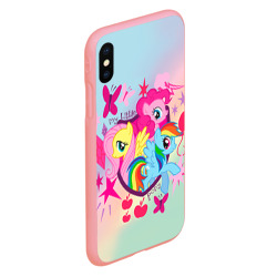 Чехол для iPhone XS Max матовый My Little Pony - фото 2