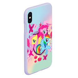 Чехол для iPhone XS Max матовый My Little Pony - фото 2