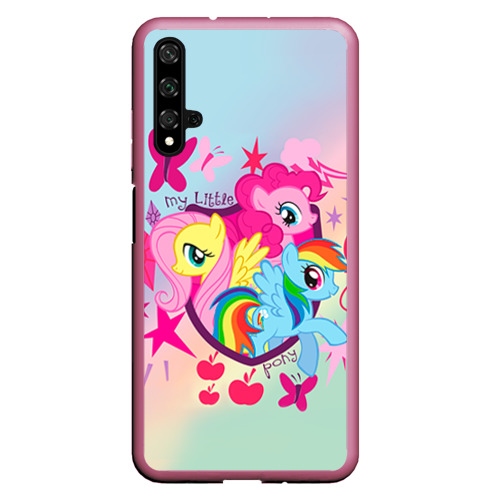 Чехол для Honor 20 My Little Pony, цвет малиновый