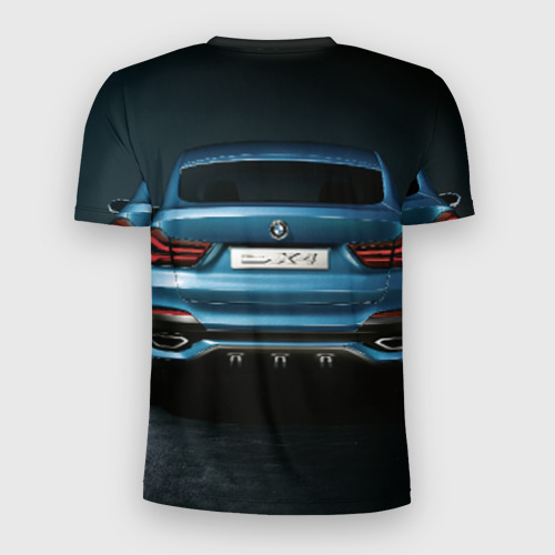Мужская футболка 3D Slim BMW X4 Concept, цвет 3D печать - фото 2