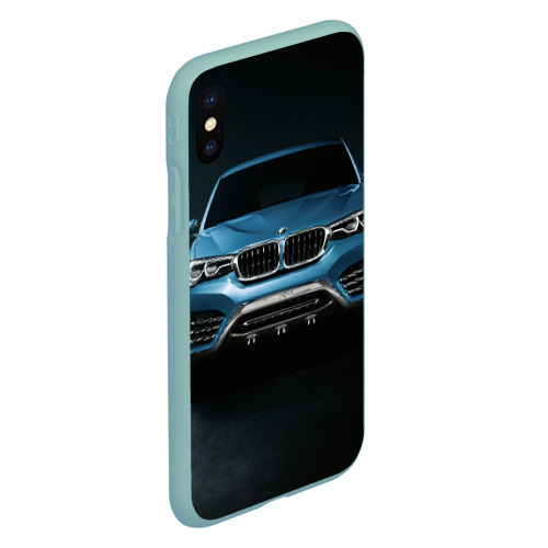 Чехол для iPhone XS Max матовый с принтом BMW X4 Concept, вид сбоку #3