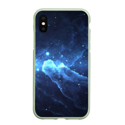 Чехол для iPhone XS Max матовый Космос