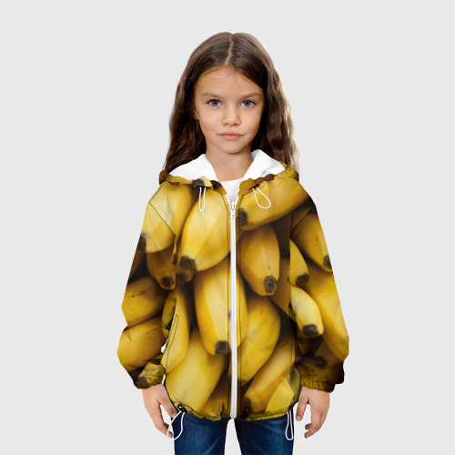 Детская куртка 3D Банан, цвет белый - фото 4