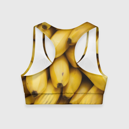 Женский спортивный топ 3D Банан - фото 2