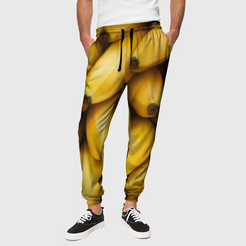 Мужские брюки 3D Банан, цвет 3D печать - фото 4
