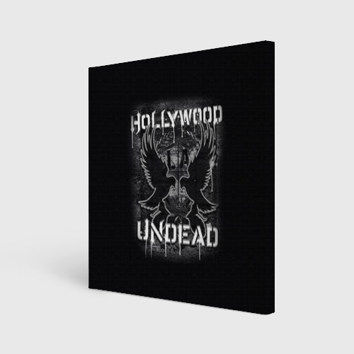 Холст квадратный Hollywood Undead, цвет 3D печать