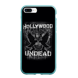 Чехол для iPhone 7Plus/8 Plus матовый Hollywood Undead