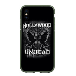 Чехол для iPhone XS Max матовый Hollywood Undead