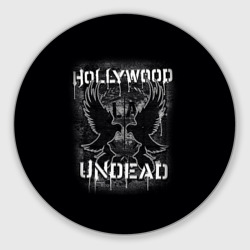 Круглый коврик для мышки Hollywood Undead