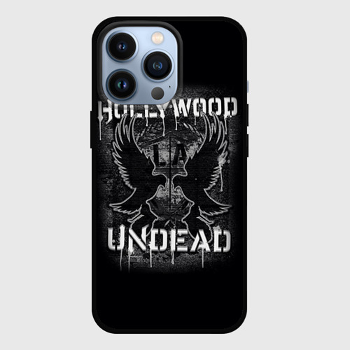 Чехол для iPhone 13 Pro Hollywood Undead, цвет черный