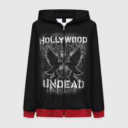 Женская толстовка 3D на молнии Hollywood Undead