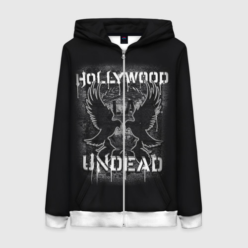 Женская толстовка 3D на молнии Hollywood Undead