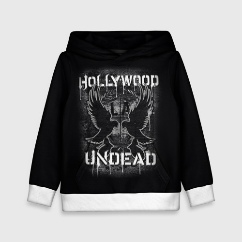 Детская толстовка 3D Hollywood Undead, цвет белый