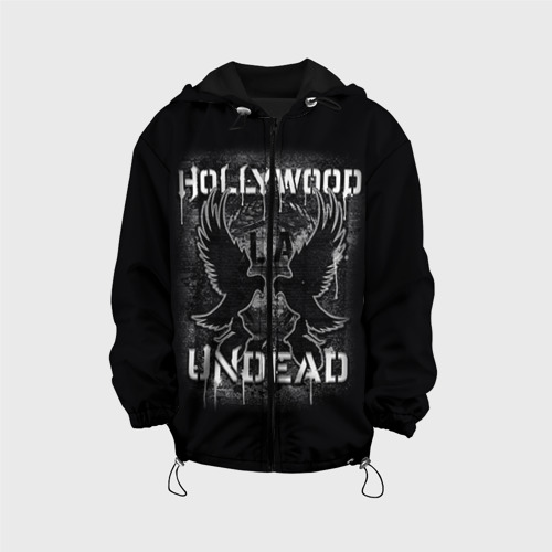 Детская куртка 3D Hollywood Undead, цвет черный