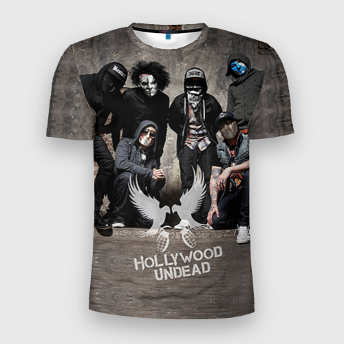 Мужская футболка 3D Slim Hollywood Undead, цвет 3D печать