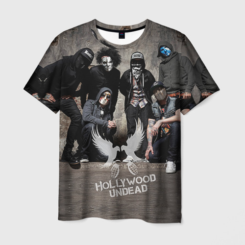 Мужская футболка 3D Hollywood Undead, цвет 3D печать