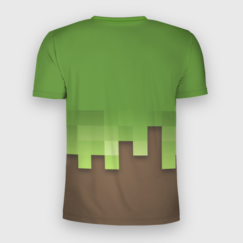 Мужская футболка 3D Slim Minecraft edition, цвет 3D печать - фото 2