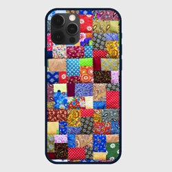 Чехол для iPhone 12 Pro Max Лоскутное шитьё