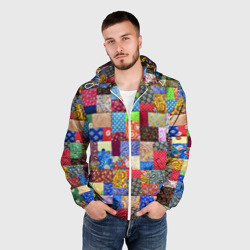 Мужская ветровка 3D Лоскутное шитьё - фото 2