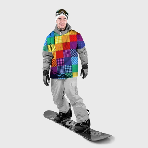 Накидка на куртку 3D Лоскутное шитьё