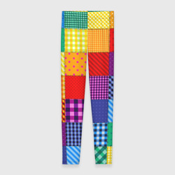 Леггинсы 3D Лоскутное шитьё