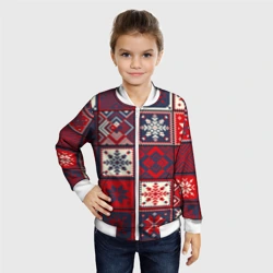 Детский бомбер 3D Лоскутное шитьё - фото 2