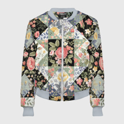 Женский бомбер 3D Лоскутное шитьё
