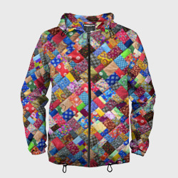 Мужская ветровка 3D Лоскутное шитьё