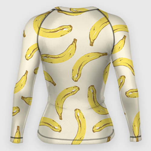 Женский рашгард 3D Обезьяна с бананом, цвет 3D печать - фото 2