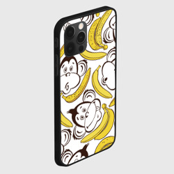 Чехол для iPhone 12 Pro Обезьянки и бананы - фото 2