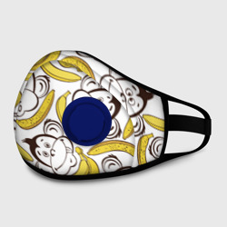 Маска из неопрена Обезьянки и бананы