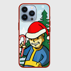 Чехол для iPhone 13 Pro Новогодний Fallout