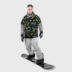 Накидка на куртку 3D Обезьянки и бананы