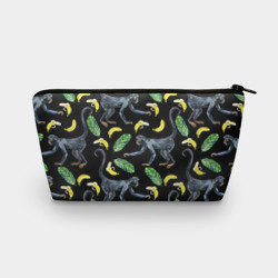 Косметичка 3D Обезьянки и бананы