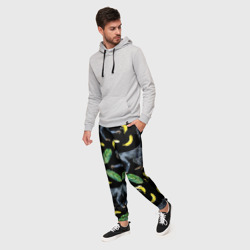 Мужские брюки 3D Обезьянки и бананы - фото 2