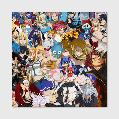 Холст квадратный FairyTail Фото 01 Холст квадратный FairyTail Фото 01