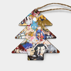 Игрушка деревянная Ёлочка FairyTail