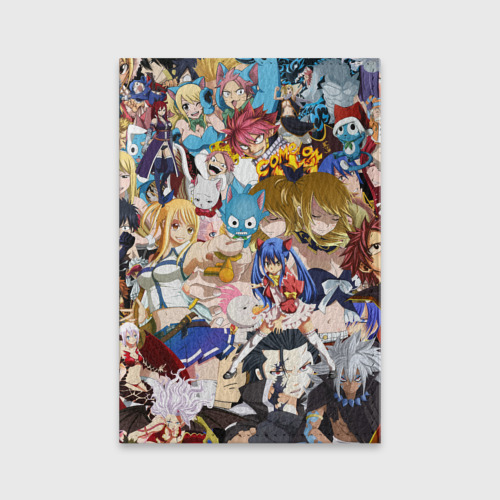 Обложка для паспорта матовая кожа FairyTail Фото 01 Обложка для паспорта матовая кожа FairyTail Фото 01