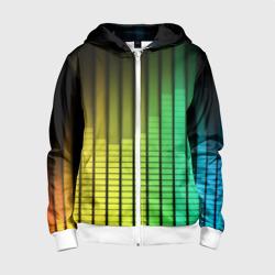 Детская толстовка 3D на молнии Эквалайзер